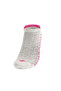 Odorless Running and Walking Women's Slipper Silver Socks - 2