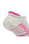 Odorless Running and Walking Women's Slipper Silver Socks - 5