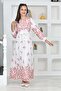 Young Girl Chiffon Fabric Cotton Lining Long Hijab Dress - 3