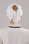 Women's Modest Scarf Bonnet Inner Headscarf Bun Hair Clip Set White - 6