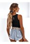 MODA dekolteli sıfır kollu crop - 3