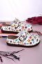 3021 Cute Cats Patterned Anatomical Slippers - 3