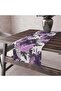 Nature Themed Purple Pink Colors Digital Printed Runner Tablecloth 45X100 - 4