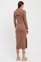 Women's Yumoş Quality Hooded Slit Pencil Dress - 8