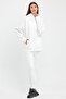 Women's Three Thread Fleece Oversize Tracksuit Set with Elastic Waist and Legs - 4
