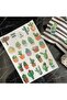 25 Pieces Cactus Lover Opaque Sticker Set - Gift Package and Bullet Journal