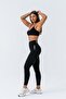 Seamless Sports Tights | Black | Seamles Leggings | Thin Twill |