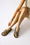 Marlene Khaki Cross Rope Women's Sandals Opportunity Product - 3