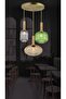 Rustik Modern Opal Camlı Avize - 5
