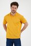 Yellow Tight/slim Fitt Polo Neck Tshirt - 3