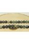 Bracelet Boy Emerald Stone Half Chain 8mm (18cm in Length) - 2