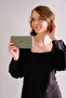 Women's 8 Cards, 1 Id Compartment, Snap Fastener and Zipper Closure, Multifunctional Vegan Wallet 1003 - 4