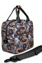 Gray Floral Patterned THERMAL Bag - 3