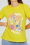Yellow Front Printed Basic - 2