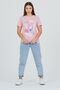 Pink Front Printed Basic