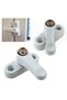 Pvc Door Window Pimapen Balcony Door Child Safety Lock Burglar Security with Button Metal 1Pc - 2