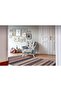 Cotton Series Coffee Tones Zigzag Antique Authentic Ethnic Pattern Decorative Woven Base Rug - 5