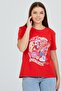Red Front Printed Cotton Basic - 4