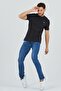 Smoked Crew Neck Cotton Slim Fit Men's Limited Edition Basic - 5