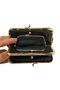 Clip-on Leather Black Women's Wallet - 4