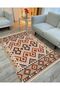 Cotton Series Multy Tones Embossed Look Antique Pattern Decorative Woven Base Rug - 2