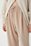 Taş Şeritli Krep Pantolon - 8