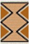 Cotton Series Wicker Look Geometric Pattern Decorative Woven Base Rug