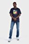 Men's T-Shirt N7K01223 - Dark Navy - 2