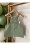 Girl's Green Jeans Gilet - 3