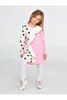 Polka Dot Asymmetric Ruffle Girl's Dress