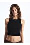 Xside Women's Crew Neck Plain Crop - 2