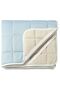 Cooler Mattress, Mattress Cooler and Heating Tool, Beige-Blue, 140X200 cm