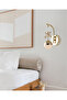 TT099-SR TT - Lighting Bulk Stoned Yellow LED Sconce with 3 Color Modules - 2