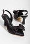 Women's Heeled Bow Shoes 8cm - 3