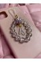 Handmade letter and butterfly phone charm / phone charm - 4