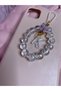 Handmade letter and butterfly phone charm / phone charm - 2