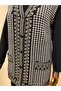 Knitwear Kilim Rug Pattern Anne Vest / Gray Size 38-46 - 4