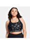 Women's Ua Crossback Mid Printed Sports Bra 1361042-009 - 4