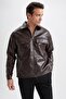 Water-Repellent Oversized Fit Shirt Collar Jacket Coat Y4461az23sp - 4