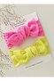 Baby And Kids Neon 2-Piece Bandana Set