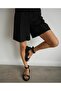 Mi Luz Silva - Adjustable Front Buckle and Comfortable Sole Sandals - 4