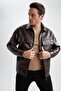 Water-Repellent Oversized Fit Shirt Collar Jacket Coat Y4461az23sp