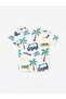 Printed Short Sleeve Crew Neck T-Shirt for Baby Boy - 2