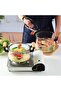Borosilicate Glass Luxury Glass Pot with Wooden Handle 3000 ml (3 Liters) - 3