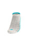 Odorless Running and Walking Men's Bootie Silver Socks - 2