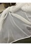 New Season Glittery Bearded Wrinkleless Frequent Pleated Tulle - 4