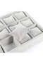 Suede Gray 12 Pillows Domestic Production - Drawer and Watch Jewelry Box - 3