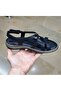 Women's Inner-Outer Genuine Leather Orthopedic Massage Sole Ankle Cirt Sandals - 2