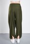 Women's modal viscose pocketed carrot leg loose baggy trousers - 8