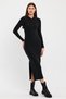 Women's Full Lycra 2 Thread Hooded Slit Pencil Dress - 7